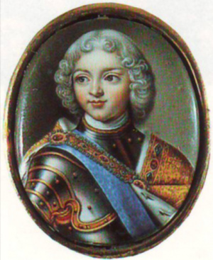 Peter II by A.G.Ovsov ( ) (1720s, Hermitage).jpg